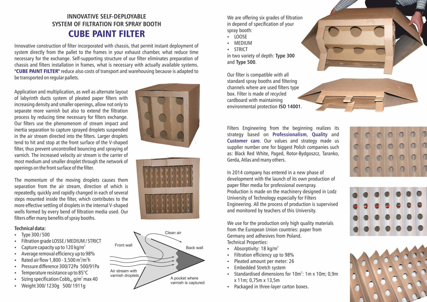 CUBE 300/500 box filter